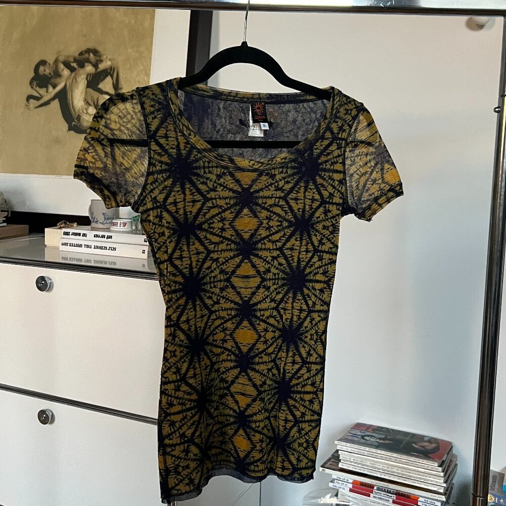 John Paul Gaultier Soleil Vintage Mesh Shirt